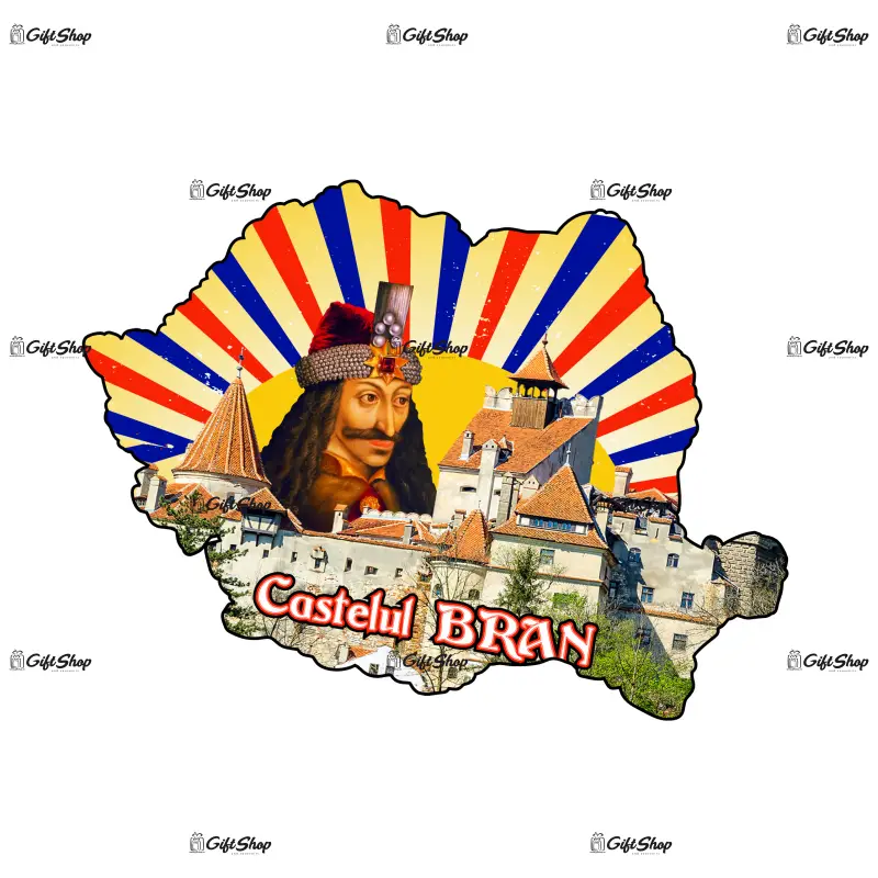 Mgs094-magnet frigider-castelul bran,vladtepes